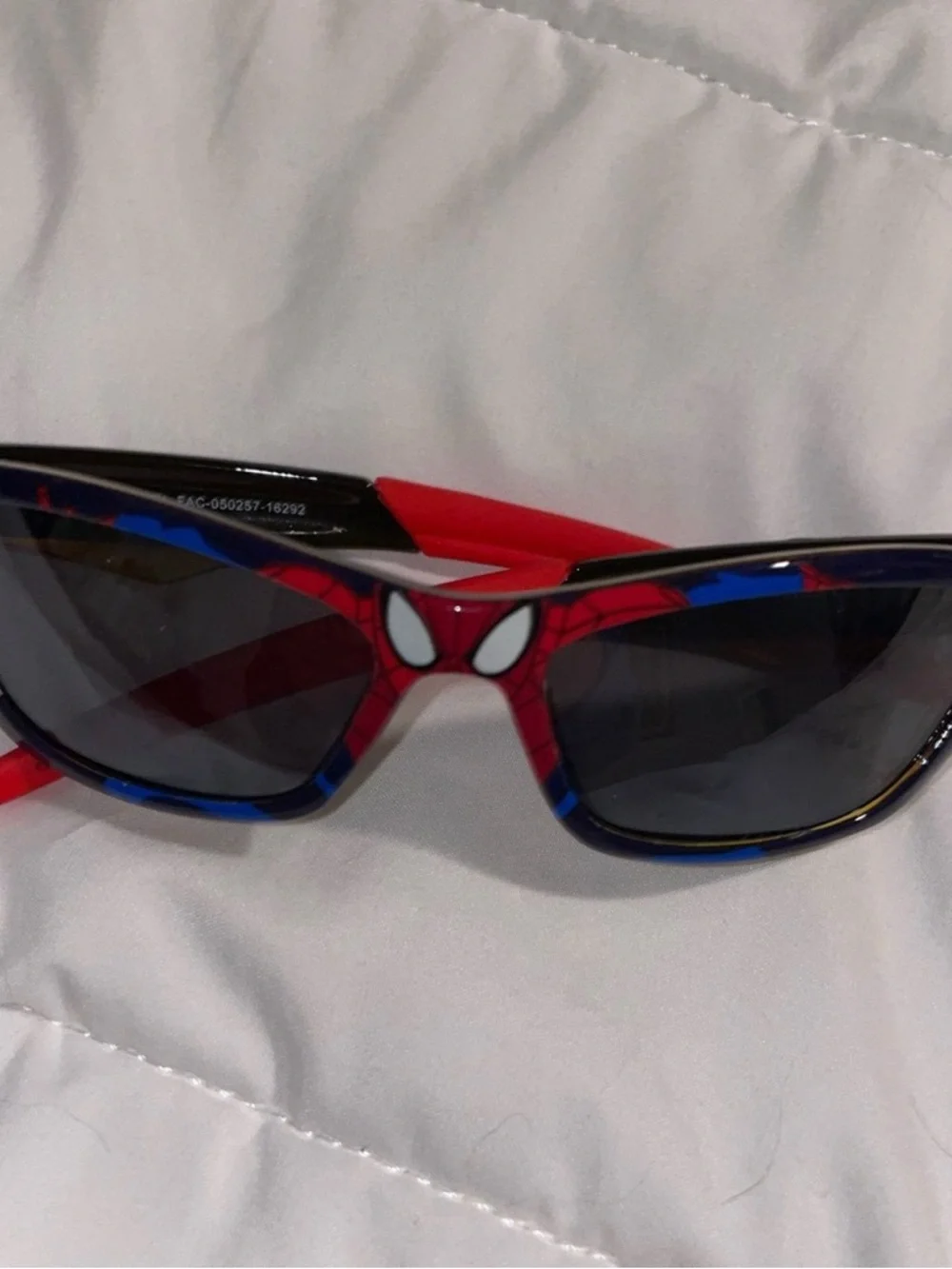 Spiderman Red and Blue Kids Sunglasses with Dark Lenses